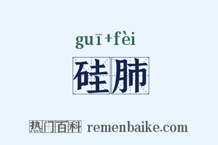 硅肺是什么意思的图片